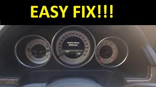 Auxiliary Battery Malfunction FIX Mercedes Benz E W212 [upl. by Nurat]