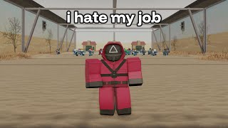 Shrimp Game As A Guard Roblox Shrimp Game Pt 1 [upl. by Marris]