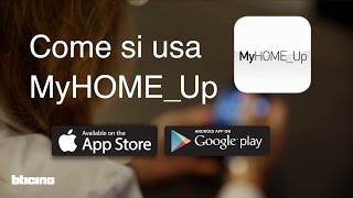 BTicino Tutorial MyHomeUp per lutente [upl. by Sofko767]