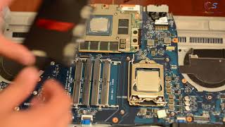 Alienware Area51m Disassembly amp Repaste [upl. by Repip]