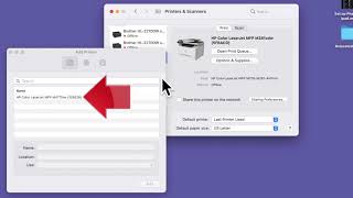 How to Add a Printer on a Mac 2021 [upl. by Eidurt]