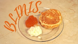 The BEST Blinis Pancakes Recipe  Cakes and Tips [upl. by Dolf]