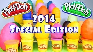 20 Play Doh Surprise Eggs Toys Opening New Rare Blind Bags Playdough By Disney Cars Toy Club [upl. by Karel]