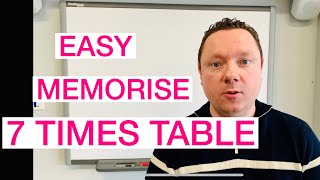 How to Memorise The 7 Times Table  Quick and Easy Maths [upl. by Fortier565]