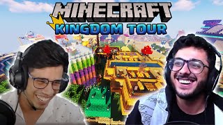 ​CarryMinati Visited My Kingdom  Minecraft Highlights [upl. by Abram]