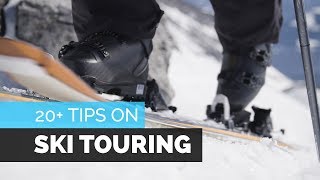 How To Ski Tour  Safety Kick Turns Planning and More [upl. by Hadley330]