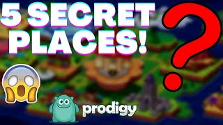 5 SECRET MYSTERY LOCATIONS In Prodigy [upl. by Lled]