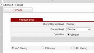 How to EnableDisable Firewall  Huawei EchoLife HG521 ModemRouter [upl. by Ahse920]