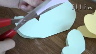 Mariposas de papel  DIY  Elle España [upl. by Peper]