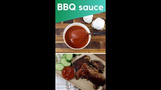 Keto BBQ Sauce Sweet AND Sassy shorts [upl. by Bernette]