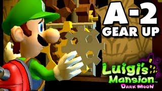 Luigis Mansion Dark Moon  Gloomy Manor  A2 Gear Up Nintendo 3DS Gameplay Walkthrough [upl. by Dnomayd474]