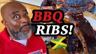 How to make FALL OFF THE BONE BBQ Ribs Oven Style  Deddys Kitchen [upl. by Saravat281]