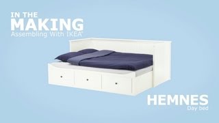 IKEA HEMNES Daybed Assembly Instructions [upl. by Alethea]