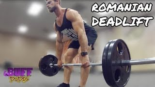 How to Perform Romanian Deadlift  Hamstring Leg Exercise [upl. by Theresita217]