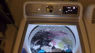 LG Top Load Washer with Turbowash Technology Complete Wash Cycle [upl. by Lang]