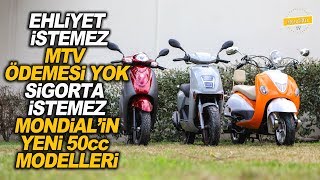 Mondialin Yeni 50cc Modelleri [upl. by Hayse]