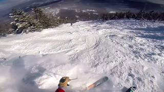 Powder Day  Skiing Sugarloaf Mountain in Maine [upl. by Adev]