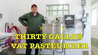 Thirty Gallon Vat Pasteurizer for our Dairy Farm Installing and Testing [upl. by Sineray]