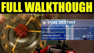 Destiny 2 Dual Destiny Mission Walkthrough Guide How to get exotic class item [upl. by Clapp]