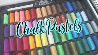 How To Use Chalk Pastels  🎨 Tips for Journaling amp Artworks [upl. by Eatnad]