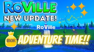 How To 🔎 Find Treasure In RoVilles Map Update 💎  Treasure Hunt  Best Of RoVille  Adventure Time [upl. by Aisak731]