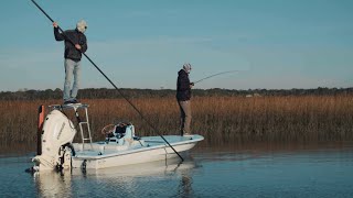 Flats Class  Sight Fishing Redfish in Charleston SC [upl. by Ogu81]