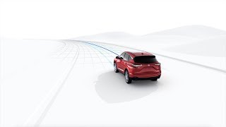 Lane Departure Warning LDW Lane Keeping Assist System LKAS [upl. by Nahtaj148]