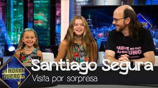 Las hijas de Santiago Segura visitan a su padre por sorpresa  El Hormiguero 30 [upl. by Erlene]