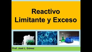 REACTIVO LIMITANTE y EXCESO [upl. by Dupuy]