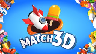 Match 3D  Matching Puzzle Game  iOS Android Gameplay [upl. by Aiset]