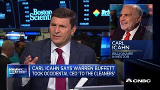 Carl Icahn Warren Buffett took Occidental CEO to the cleaners [upl. by Atiuqiram]