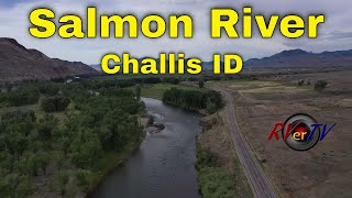 Challis Idaho  Salmon River US 93 North [upl. by Llewej]