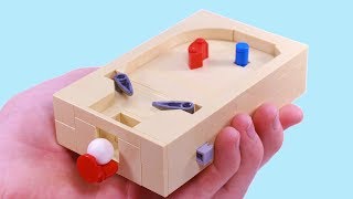 How to build a mini Lego pinball machine that works [upl. by Leksehcey940]