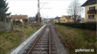 Fahrt mit der Gleichenberger Bahn 312013 [upl. by Yle562]