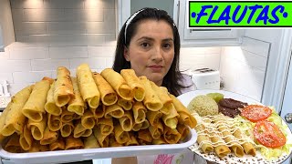 Flautas de pollo 😍🙈  Esta Receta Te Va A Gustar [upl. by Vange]