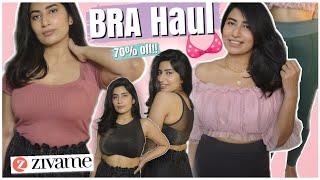 BEST Bra for HEAVY Bust  ZIVAME try on haul 70 off [upl. by Darcy72]