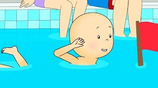 Caillou fait du Crawl  Caillou en Français [upl. by Euqinobe]