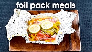 How to Make Foil Packet Meals  Campfire Cooking with Chef Ben [upl. by Lidia]