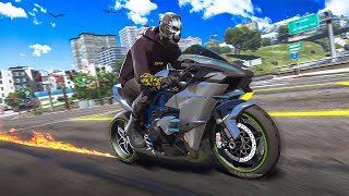 100 Fastest SuperBikes In GTA 5 RP [upl. by Sholes]