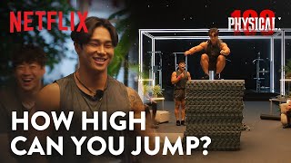 Just how high can the contestants humanly jump  Physical 100 Ep 5 ENG SUB [upl. by Lebazi]