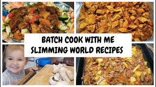 BATCH COOK WITH ME  SLIMMING WORLD RECIPES [upl. by Four]