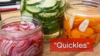 How to QuickPickle Veggies – Its Easy AF [upl. by Lesly]