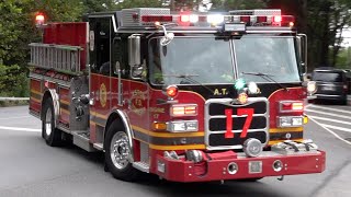 Powercall Siren Response Compilation  Fire Trucks Responding [upl. by Annaet]