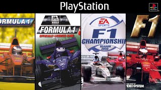 Formula 1 Games for PS1 [upl. by Idonah]