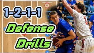 1211 Full Court Press Basketball Drills [upl. by Oremor46]