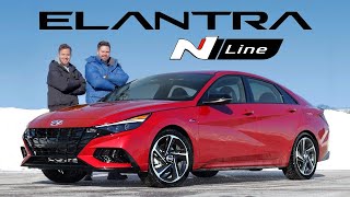 2021 Hyundai Elantra N Line Review  Dont Underestimate It [upl. by Remo]