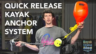 Quick Release Kayak Anchor System for Fishing Kayaks [upl. by Ruon]