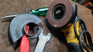 DeWalt Next Generation Grinder Guard quotUpgradequot Quick Adjust Guard Fix [upl. by Nylidnam585]