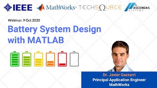 Battery System Design With MATLAB [upl. by Marchal]