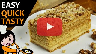 Marlenka Recipe  Medovik Recipe  How to make Marlenka  How to make Medovik Cake  Recipe Videos [upl. by Oriel]